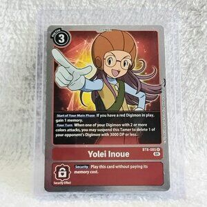 5/$20 Mint Volie Inoue Digimon Tamer Holo Card BT8-058 R by Bandai!!